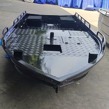 Ladda upp bild till gallerivisning, Unique Supply specialtillverkad båt i aluminiumlegering / motorbåt / fiskebåt / räddningsbåt / jordbruksbåt (utan motor)
