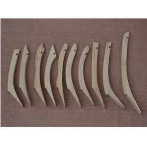 Varied Shapes of Locust Wood Bows Sayah/Tips/Ears and Bow Handles for Making  Traditional Bows