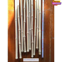 이미지를 갤러리 뷰어에 로드 , 45.2“/47.2” bamboo ball sticks for making walking/Hiking Cane Wholesale Amounts-NaturalMateriaStudio-NaturalMateriaStudio
