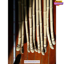 이미지를 갤러리 뷰어에 로드 , 45.2“/47.2” bamboo ball sticks for making walking/Hiking Cane Wholesale Amounts-NaturalMateriaStudio-NaturalMateriaStudio
