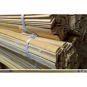63"/160CM long 4.0-5.0cm wide Moso Bamboo Strips for DIY Canoe and rod maker training building