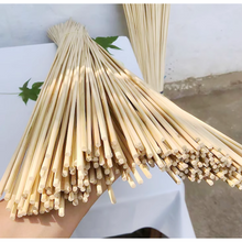 Cargar imagen en el visor de la galería, 63&quot;/160cm long bamboo sticks of Dia.0.2-1.0cm for Kite and other handicraft making
