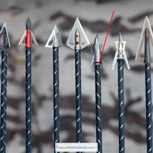 Indlæs billede til gallerivisning Inner Dia.6.2mm Arrow Insert Aluminum Adapters for Fiberglass and Carbon Arrows – Archery Accessory wholesale-NaturalMateriaStudio-NaturalMateriaStudio
