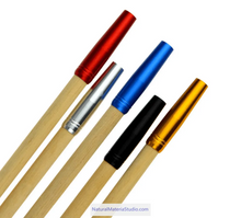 Load image into Gallery viewer, 8mm Arrow Shaft Aluminum Insert Adapter – Compatible with Standard Screw-in Arrow Tips
