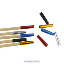 Load image into Gallery viewer, 8mm Arrow Shaft Aluminum Insert Adapter – Compatible with Standard Screw-in Arrow Tips

