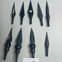 Cargar imagen en el visor de la galería, 8mm Arrow Shaft Aluminum Insert Adapter – Compatible with Standard Screw-in Arrow Tips-NaturalMateriaStudio-NaturalMateriaStudio
