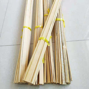 Bamboo Strips Length(63"/160cm) Varied size for Versatile DIY Projects