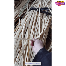 Load image into Gallery viewer, Complete size length:195-260cm/77&quot;-102” Bamboo Strips/Flats for Weaving and other handicraft making

