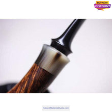 Cargar imagen en el visor de la galería, D1.8xL6.0cm Of Square/Roll/Tips of Buffalo and Yak Horn Material for Pipe Makers
