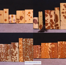 Load image into Gallery viewer, Dia.4-5cm L35-40cm no joints spotted bamboo culm for bamboo fan layer and Customized
