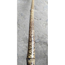 Carica l&#39;immagine nel visualizzatore di Gallery, Diameter 3-4cm L30-33cm no joints leopard spot (small spots) bamboo pole for making bamboo fan out layer
