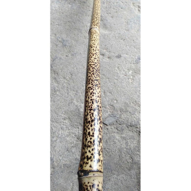 Diameter 3-4cm L30-33cm no joints leopard spot (small spots) bamboo pole for making bamboo fan out layer