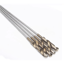 Cargar imagen en el visor de la galería, Drill Dia.1.4-2.8cm+free 1 pc of L40-100cm metal connecting rod for removing inner bamboo knots : essential tools for shakuhachi, flutes
