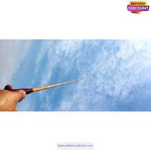 Charger l&#39;image dans la galerie, Hand-made Traditional tenkara Bamboo Fishing Rods (2rods+1 Free Tip, Total 3 pcs)
