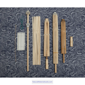 Handmade semi-finished bamboo umbrella skeleton/frames of different sizes(Dia.56cm-100cm) and styles(A&B)Can be customized