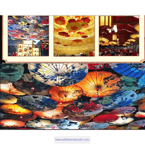 Handmade semi-finished bamboo umbrella skeleton/frames of different sizes(Dia.56cm-100cm) and styles(A&B)Can be customized