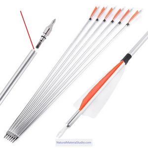 Inner Dia.6.2mm Arrow Insert Aluminum Adapters for Fiberglass and Carbon Arrows – Archery Accessory wholesale