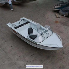 Load image into Gallery viewer, L10-26ft Customized Aluminum Alloy Boats for Tourism and Fishing(3-8adults)
