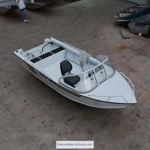 L10-26ft Customized Aluminum Alloy Boats for Tourism and Fishing(3-8adults)