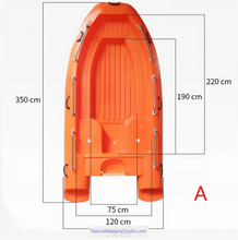 Load image into Gallery viewer, L11-13ft Double-layer Thickened PE Boats for Tourism and Fishing(3-6adults)
