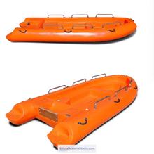Load image into Gallery viewer, L11-13ft Double-layer Thickened PE Boats for Tourism and Fishing(3-6adults)
