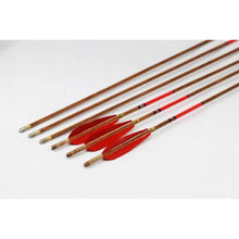 이미지를 갤러리 뷰어에 로드 , L33.5&quot;/85cm spine 25-60#Superb Assembling Bamboo arrow shaft only
