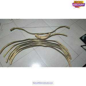L78.7"/200cm and W4.0-5.0cm wide premium Bamboo Strips/Slices for Bows or DIY boat bamboo house