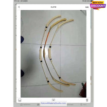 Load image into Gallery viewer, L78.7&quot;/200cm and W4.0-5.0cm wide premium Bamboo Strips/Slices for Bows or DIY boat bamboo house
