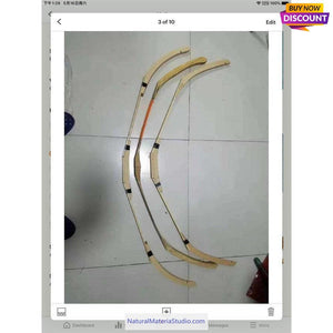 L78.7"/200cm and W4.0-5.0cm wide premium Bamboo Strips/Slices for Bows or DIY boat bamboo house