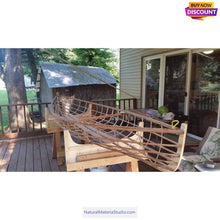 Load image into Gallery viewer, L78.7&quot;/200cm and W4.0-5.0cm wide premium Bamboo Strips/Slices for Bows or DIY boat bamboo house
