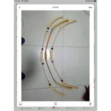 Indlæs billede til gallerivisning L78.7&quot;/200cm and W4.0-5.0cm wide premium Bamboo Strips/Slices for Bows or DIY boat bamboo house etc
