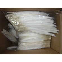 Indlæs billede til gallerivisning L/R/W 30-35 cm White and other colors goose primary feathers for arrow fletching or feather pen/fan Wholesale Amounts
