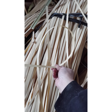 Carica l&#39;immagine nel visualizzatore di Gallery, Width 0.2-1.0cm for L100cm/39.4&quot; Handmade Bamboo Strips/Flats for Weaving &amp;Kite&amp; handicraft
