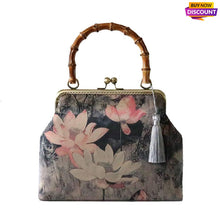 Cargar imagen en el visor de la galería, Large vaired size and shape Bamboo Semi Circle purse handles
