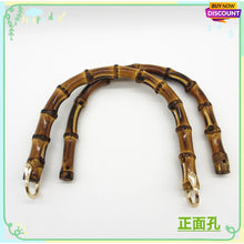 Carica l&#39;immagine nel visualizzatore di Gallery, Large vaired size and shape Bamboo Semi Circle purse handles
