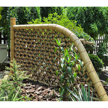 Lade das Bild in den Galerie-Viewer, Modern vaired styles and sizes(W150cmXH105cm) Japanese bamboo door /garden entrance customizable

