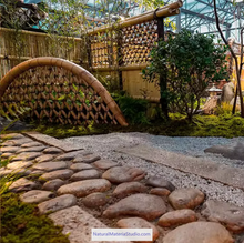 Load image into Gallery viewer, Modern vaired styles and sizes(W180cmXH120cm) Japanese bamboo door /garden entrance customizable
