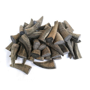 Offer Varied Length 4.0-15cm Raw Black Water Buffalo Horn Tips