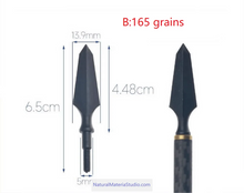 Load image into Gallery viewer, Outdoor Archery Arrowheads – Stainless Steel / High Carbon Steel, Traditional &amp; Compound Bow Compatible
