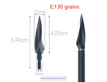 Load image into Gallery viewer, Outdoor Archery Arrowheads – Stainless Steel / High Carbon Steel, Traditional &amp; Compound Bow Compatible
