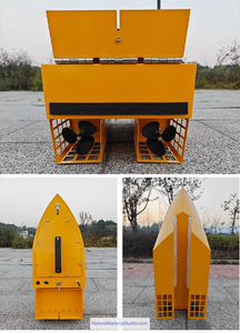 Pioneering Multi-Functional Remote Controlled Roly-poly Utility Towing/Net-pulling/Rescue/Baiting Boats