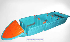 Premium Silicone Sealing Strip for Folding &Sectional Boats – 4×10mm size can be customized