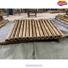 Load image into Gallery viewer, Premium hand-straightened L29&quot;-39&quot;(75-100 cm)Madake Bamboo with Root Ball for Shakuhachi and Flute Making
