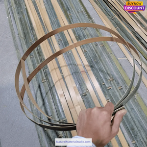 Rare and Comprehensive Size length:195cm/77" Skinned Bamboo Strips/Flats for Bamboo Weaving&handicraft making