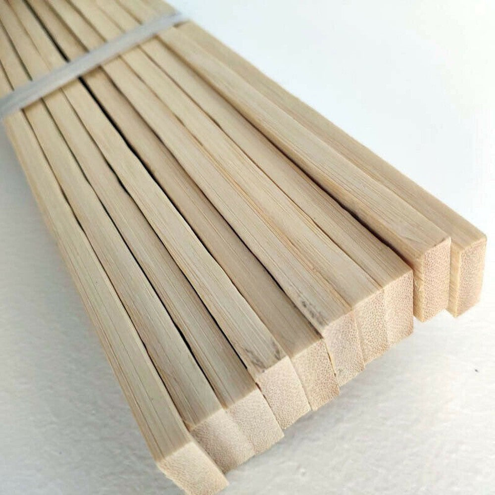 Rare and Premium Varied Size(W1.5-3.0cm) Bamboo Slats/Strips (63