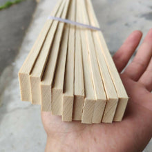 Cargar imagen en el visor de la galería, Rare and Premium Varied Size(W1.5-3.0cm) Bamboo Slats/Strips (63&quot;/160cm) for Crafting and Building Projects&amp;handicraft making
