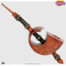 Charger l&#39;image dans la galerie, Selected Black/Brown Bamboo Roots L8-50cm Dia.0.8-1.5cm for Pipe Makers
