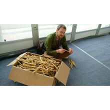 Cargar imagen en el visor de la galería, Selected Premium Bamboo roots with dense knots for Pipe Makers - Wholesale

