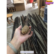 Load image into Gallery viewer, Selected Premium Black Bamboo Sticks (145cm-155cm) for Crafting Walking/Hiking Canes/Shakuhachi/Flutes（90-95cm)
