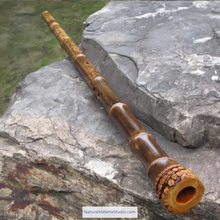 Load image into Gallery viewer, Selected Premium Black Bamboo Sticks (145cm-155cm) for Crafting Walking/Hiking Canes/Shakuhachi/Flutes（90-95cm)
